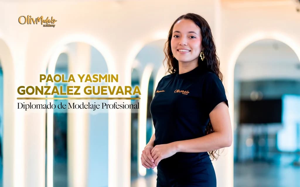 Yasmin, graduada Oliv Models 2026